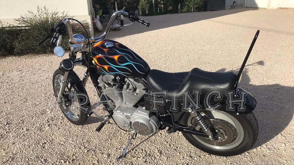 Sportster 70's flammé